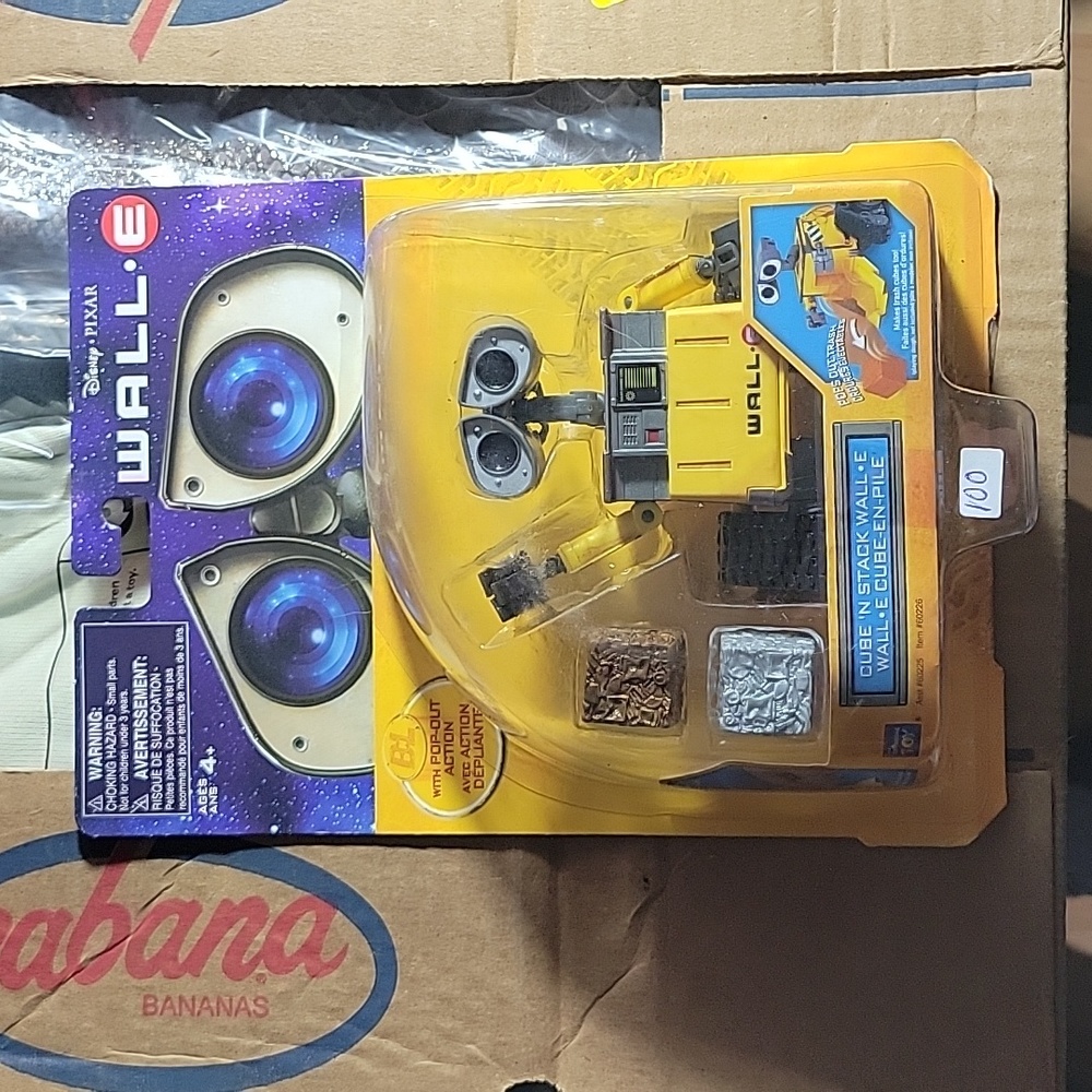 Disney Pixar WALL.E cube n stack action figure Brand New Thinkway Toys poseable